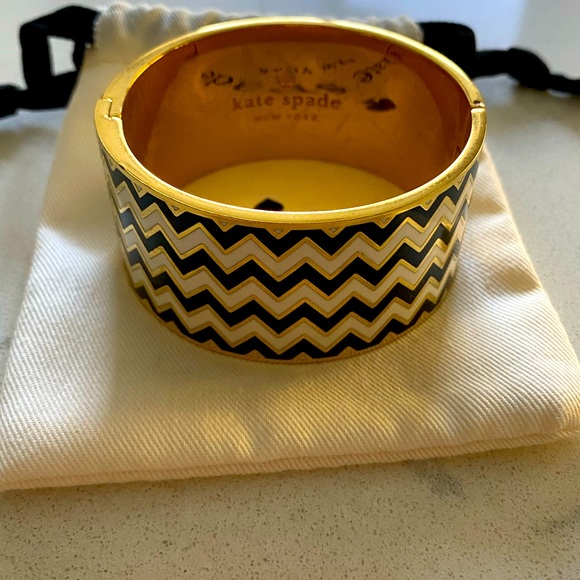 kate spade Jewelry Kate Spade Chevron Bracelet Poshmark